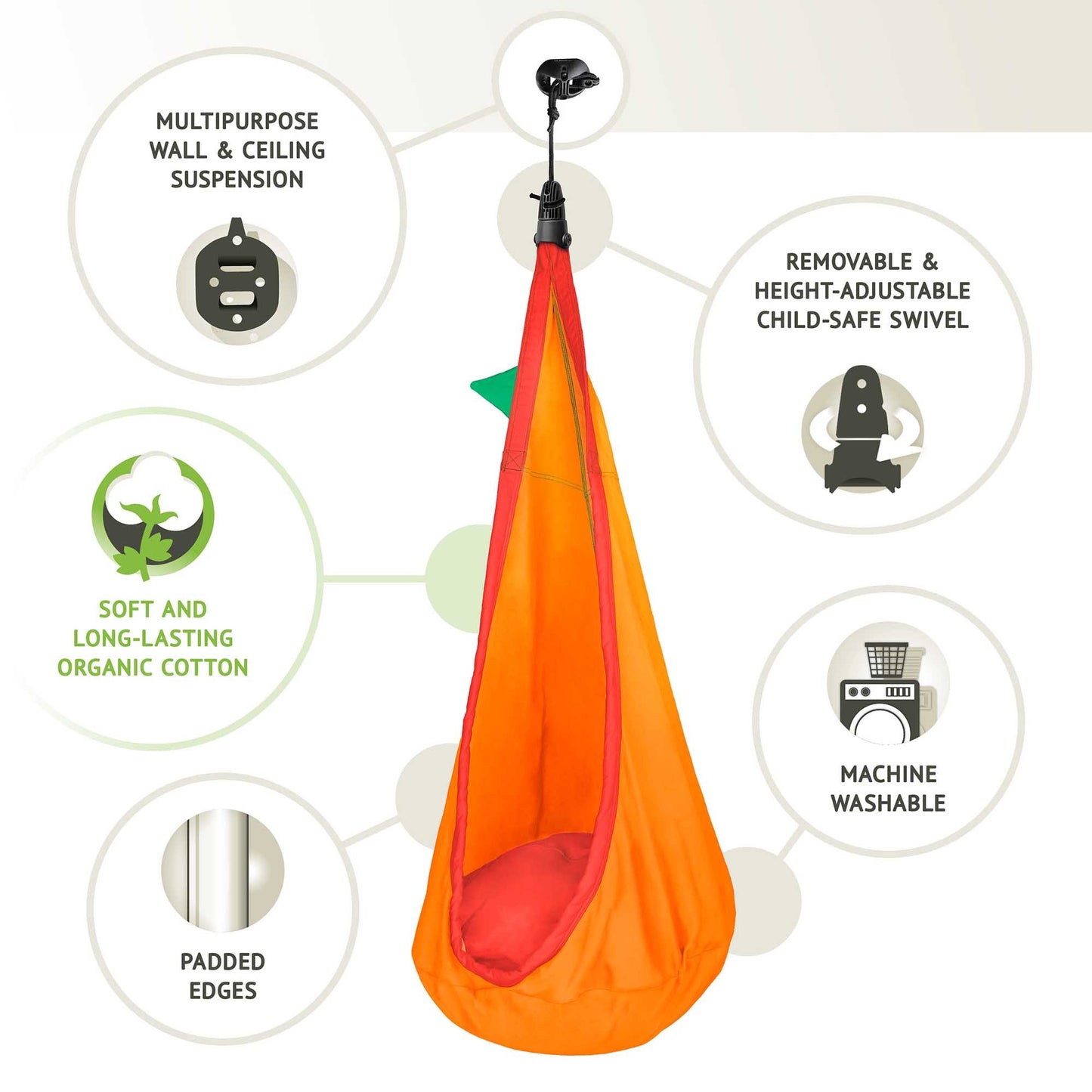 Παιδική αιώρα - φωλιά Joki Foxy JCD70-22