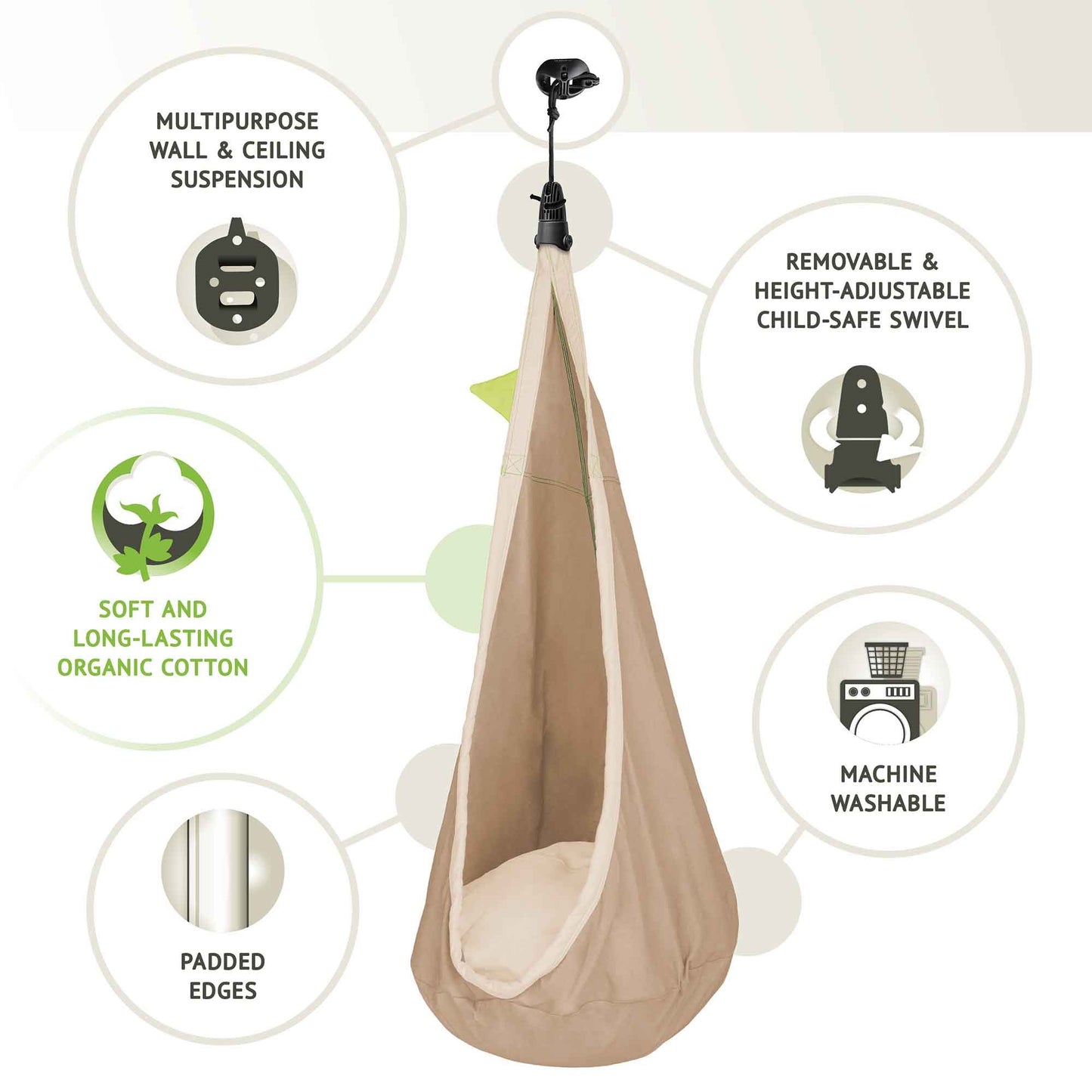 Παιδική αιώρα - φωλιά Joki Teddy JCD70-61