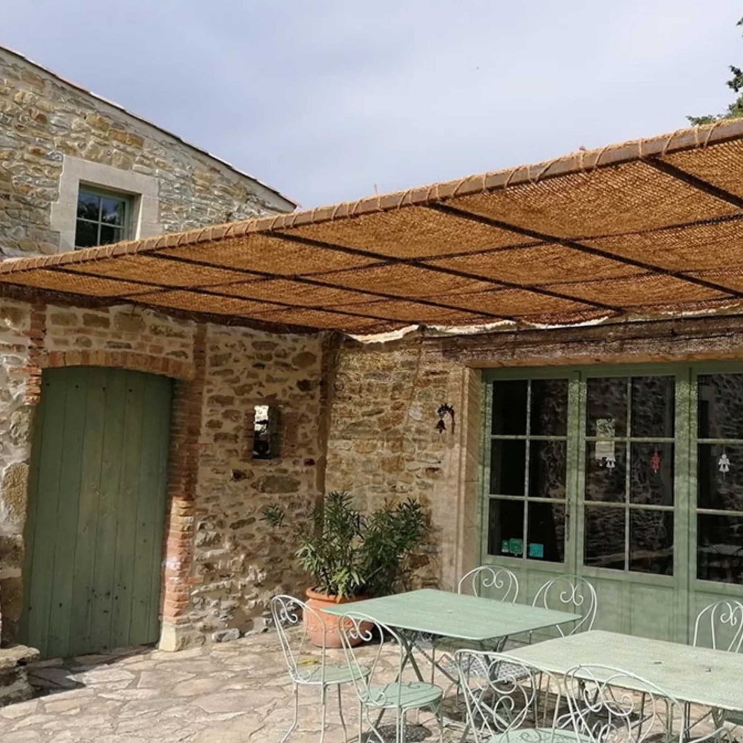 Παραλληλόγραμμο πανί σκίασης Κοκοφοίνικα | model 1 ΠΑΡ/ΜΟ ΠΑΝΙ ΣΚΙΑΣΗΣ ΚΟΚΟΦΟΙΝΙΚΑ 4m x 6m | M1 42373