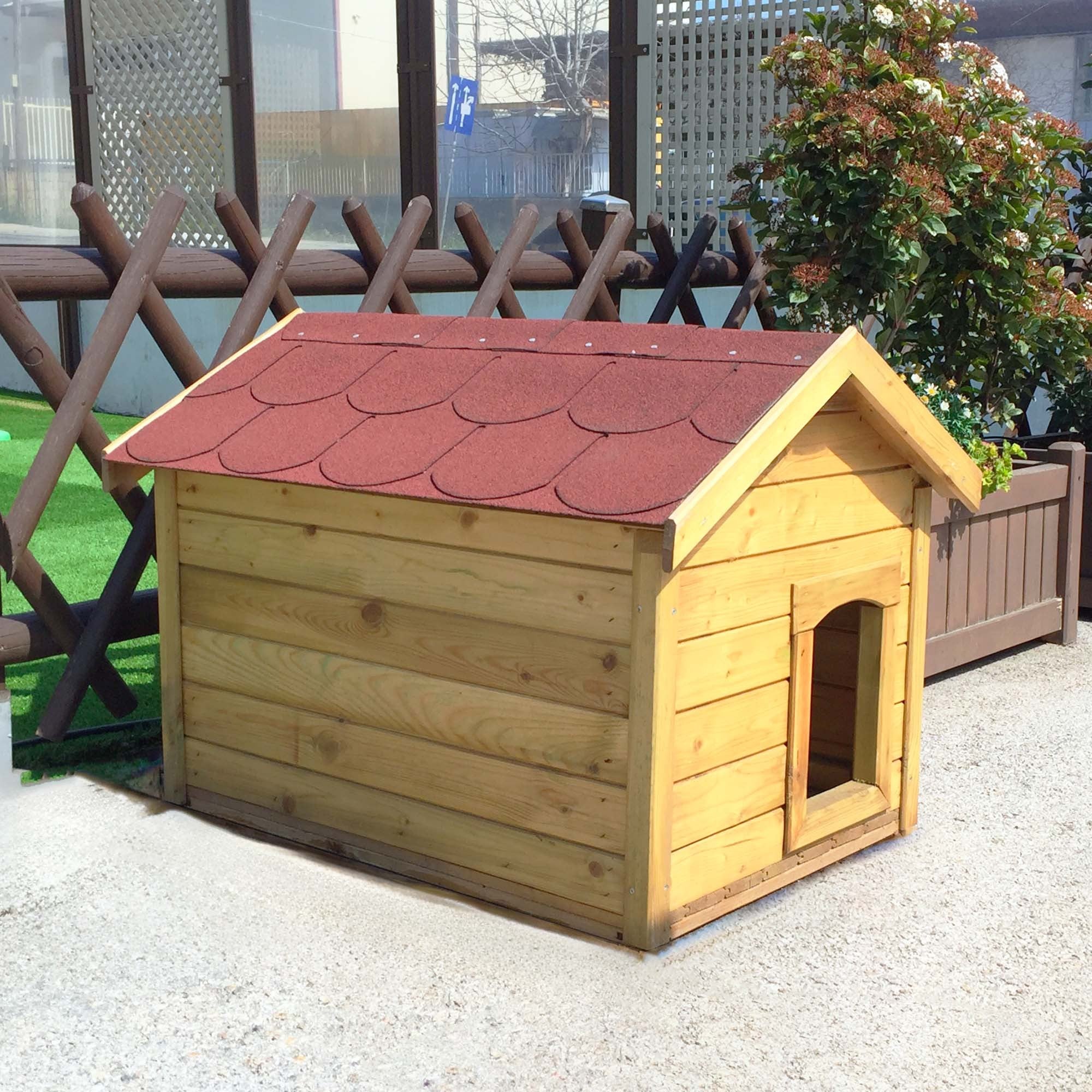 Σπίτι σκύλου ξύλινο 60 x 90εκ. 32159