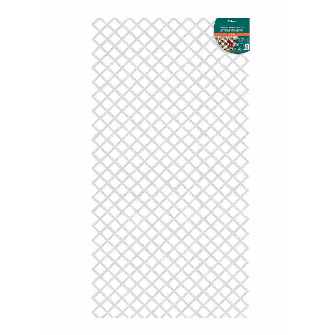 Συνθετικό PVC καφασωτό 4,8 x 4,8εκ. | λευκό 43050006