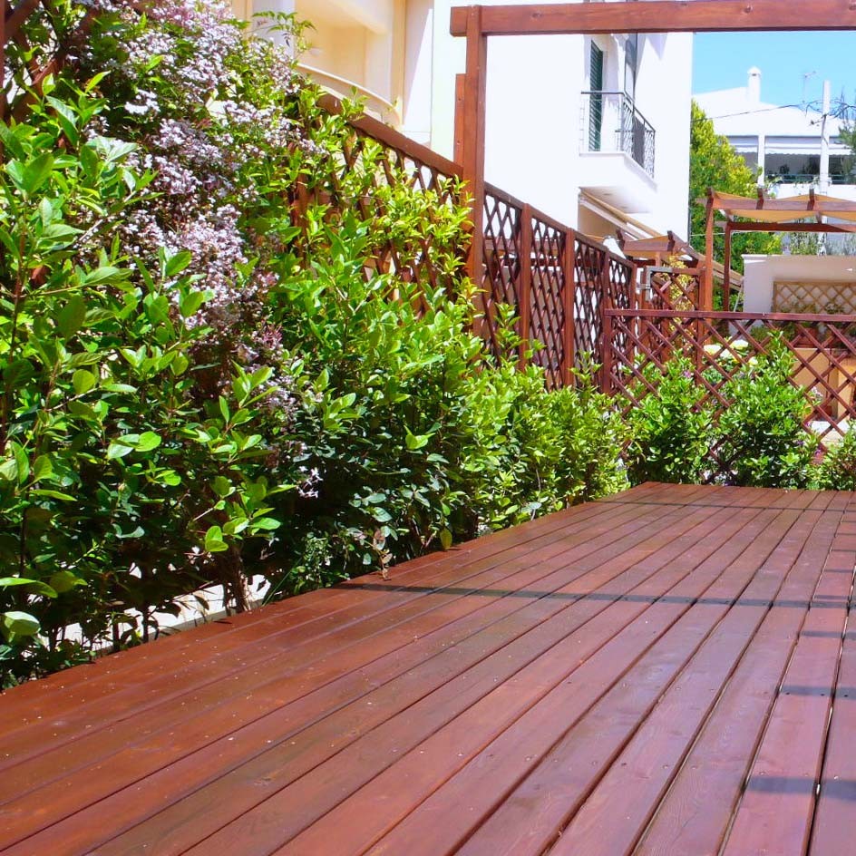 Τάβλα λεία πατώματος / deck εμποτισμένη    2,1 x 12εκ. 2,1 x 12 x 300εκ. 30119