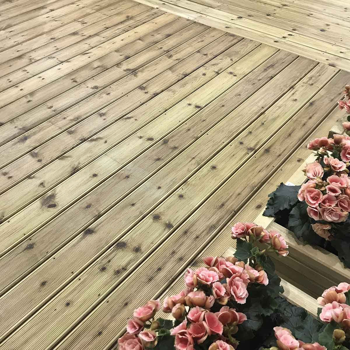 Τάβλα πατώματος / deck εμποτισμένη 2,1 x 12εκ. 2,1 x 12 x 450εκ. 03482