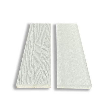 Τάβλα μασίφ WPC 3D wood 1,7 x 9 x 360εκ. | λευκό/μπεζ 70230