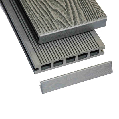 WPC τάβλα deck  2,5 x 14,6 x 390εκ. με νερά ξύλου F99864