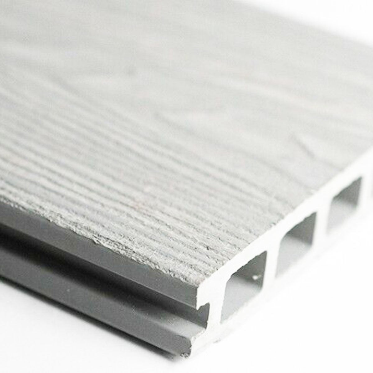 Σανίδα πατώματος WPC 2,5 x 15 x 360εκ. | λευκό 70219