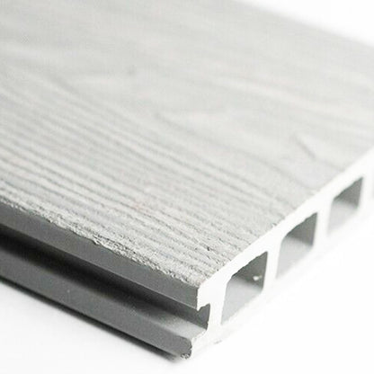 Σανίδα πατώματος WPC 2,5 x 15 x 360εκ. | λευκό 70219