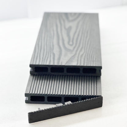 Τάπα WPC 3d wood 2,5 x 15εκ. | γκρι ανοιχτό 70247