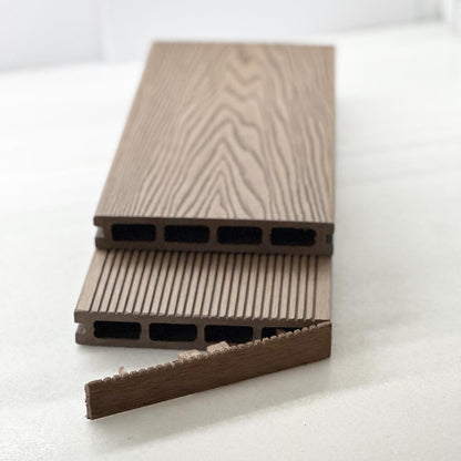 Τάπα WPC 3d wood 2,5 x 15εκ. | καφέ 70249