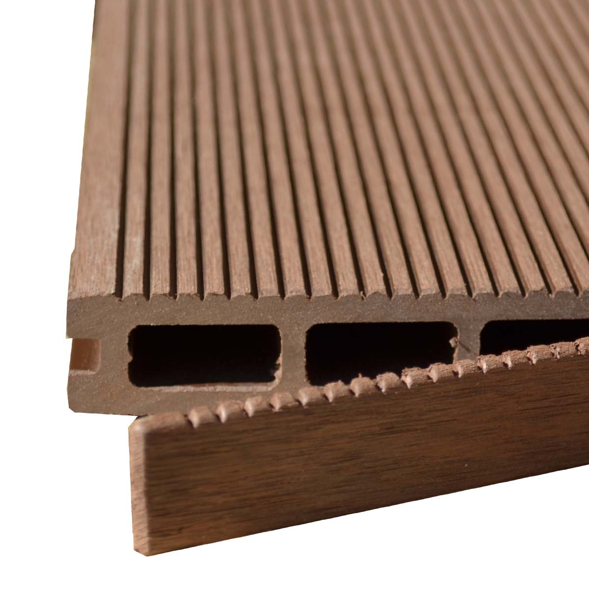 Τάπα WPC 3d wood 2,5 x 15εκ. | καφέ 70249