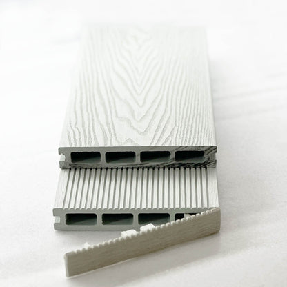 Τάπα WPC 3d wood 2,5 x 15εκ. | λευκό μπεζ 70251