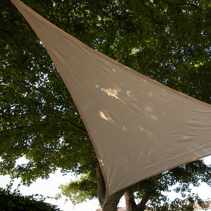 Τρίγωνο πανί σκίασης 285gsm 3,6x3,6x3,6μ. Εκρού N508-082-33