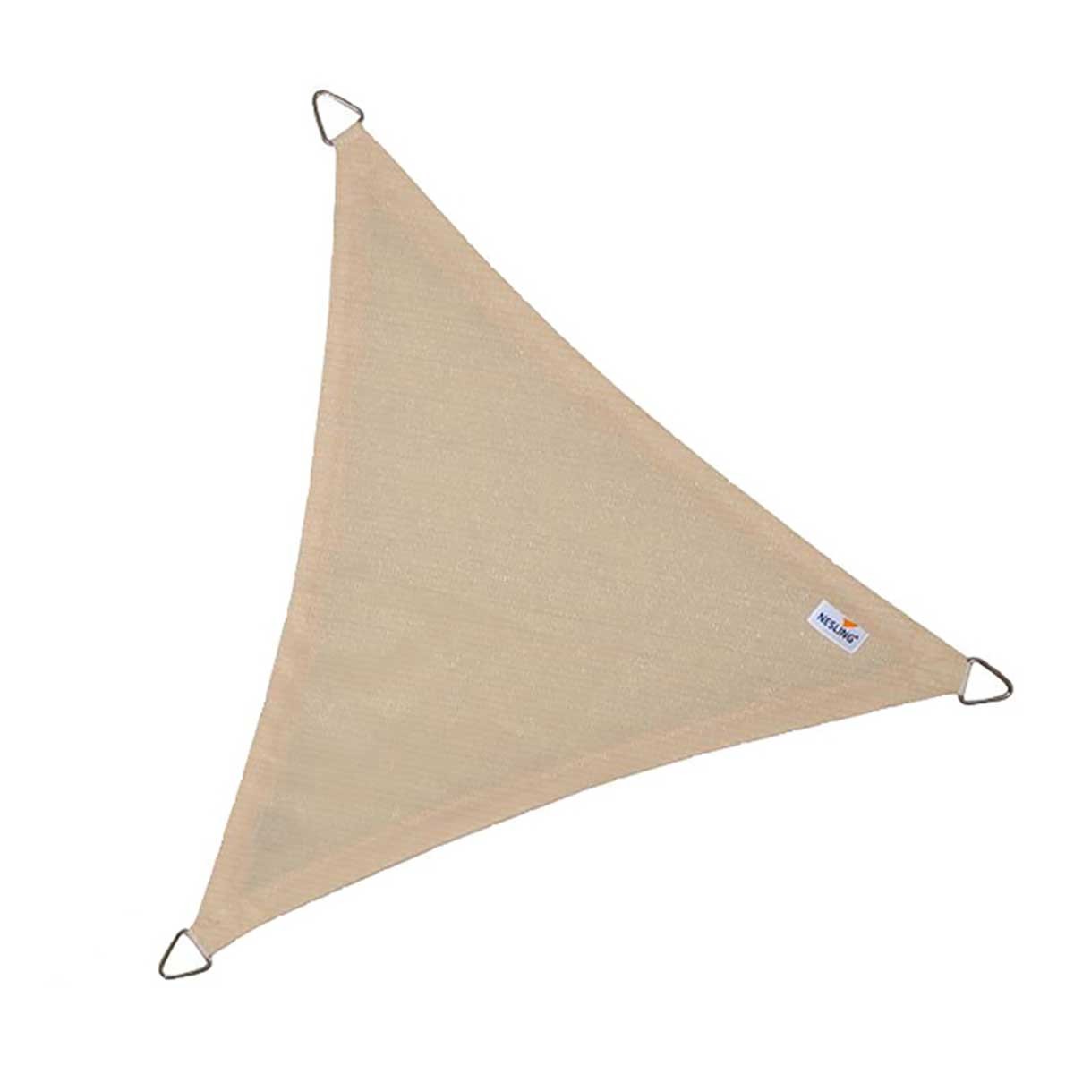 Τρίγωνο πανί σκίασης 285gsm 5x5x5μ. Εκρού N508-082-35