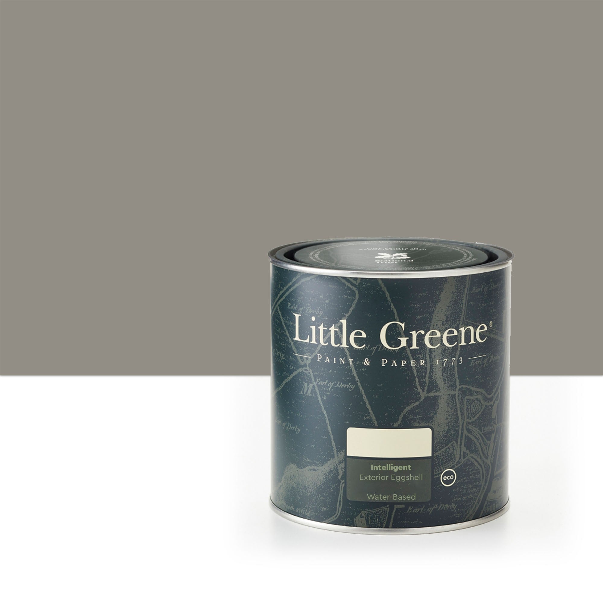 Χρώμα ξύλου Little Greene | Steingrau  (ral 7030) 1 Lt 92074