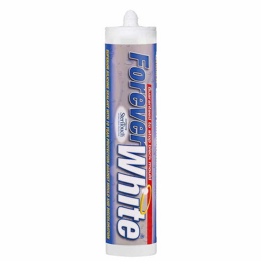 EVERBUILD Forever White Ενισχυμενη Άσπρη Αντιμουχλική Σιλικόνη - 295ML-ΣΥΣΚΕΥΑΣΙΑ 461971