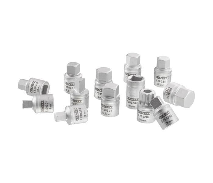 Μύτες 3/8" αλλαγής λαδιών σετ 13τεμ. E200203