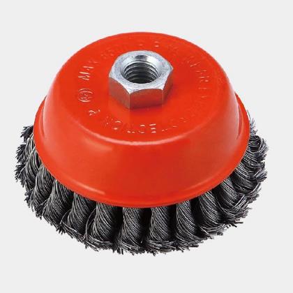 Συρματόβουρτσα  καμπάνα Μ14 στριφτή Νο125 98305