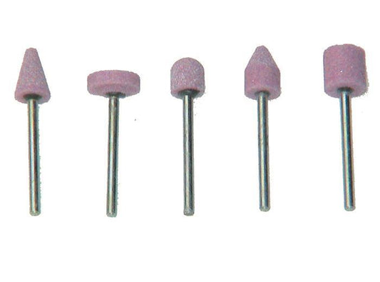 Σμυριδόφρεζες σετ 5τεμ. με άξονα 3mm 39800