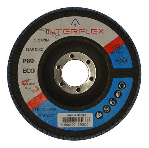 Δίσκος 10τεμ. γυαλόχαρτο Inox 115Χ22mm Νο120. 321225