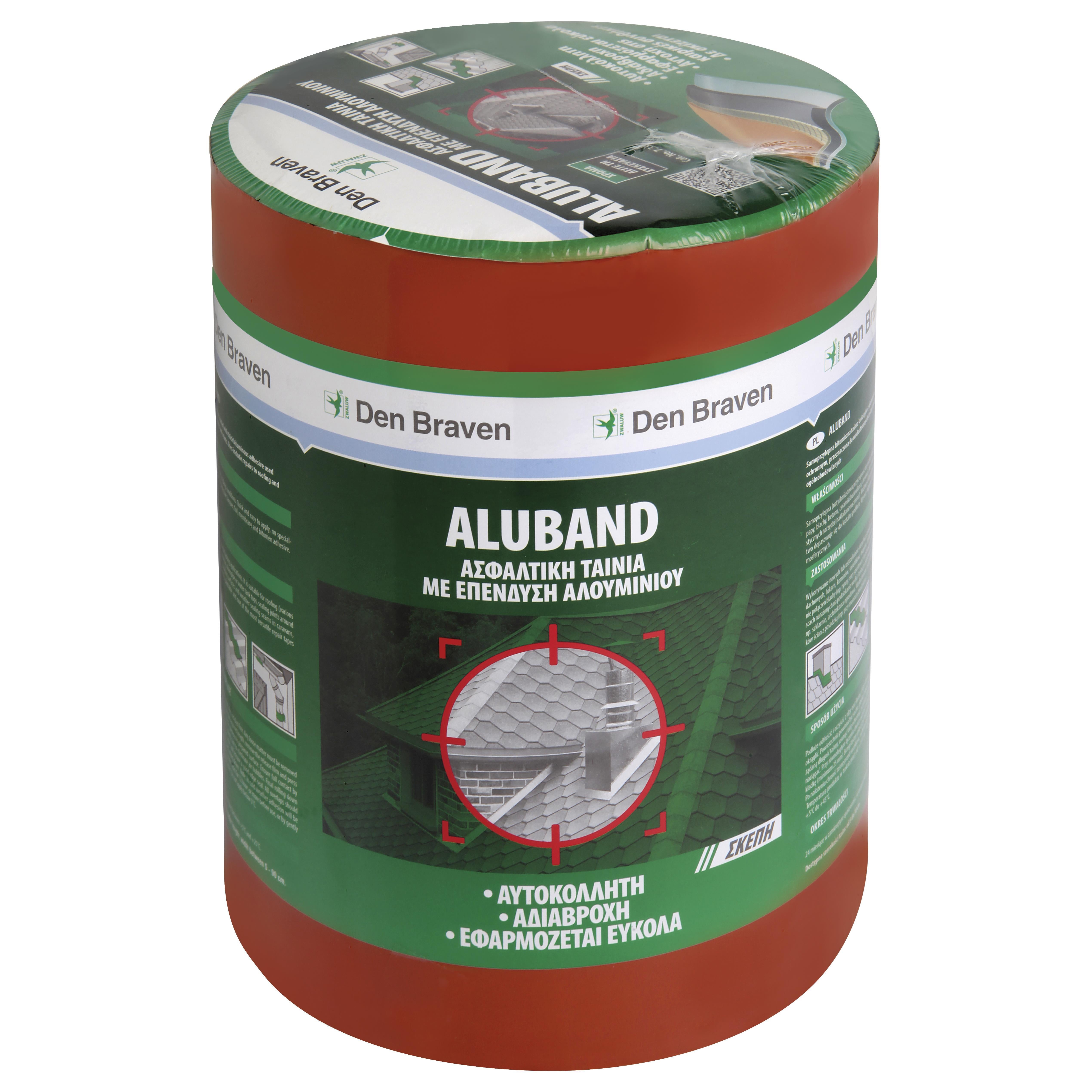 Ασφαλτικό Aluband κεραμιδί 60cmX10m 20044000