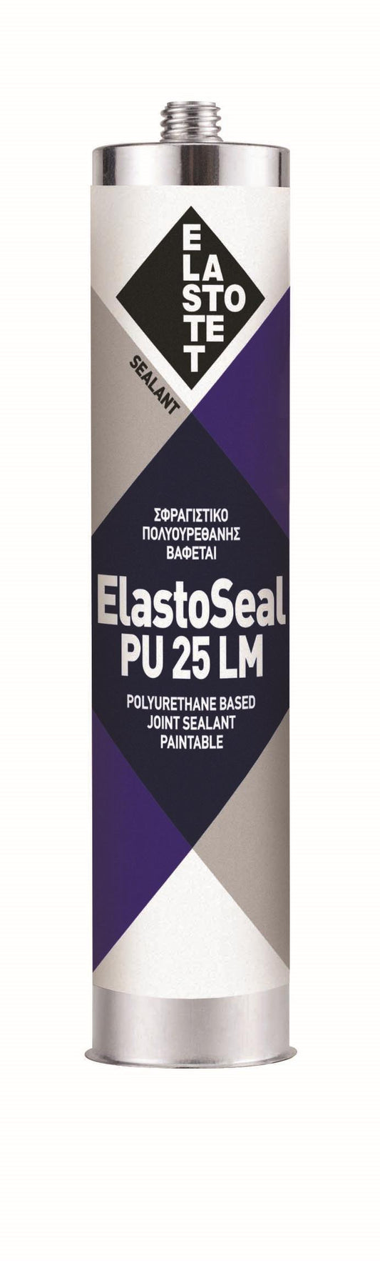 Σφραγιστικό πολυουρεθανικής βάσης ELASTOSEAL PU 25 LM 13τεμ. φύσιγγα 310ml λευκό P.00645-13