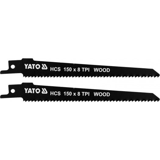 ΛΑΜΕΣ ΣΠΑΘΟΣΕΓΑΣ HCS 150MM 8TPI ΣΕΤ 2 ΤΜΧ YT-33923 20033923