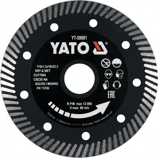 ΔΙΑΜΑΝΤΟΔΙΣΚΟΣ DRY & WET ΓΙΑ ΔΟΜΙΚΑ - 230.0MM-ΔΙΑΜΕΤΡΟΣ 20059985